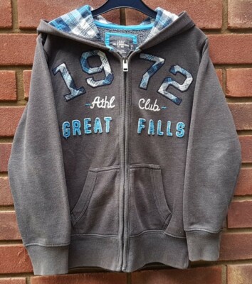 H&M Jumper/Cardigan Grey, Blue White Boys Size 8-10