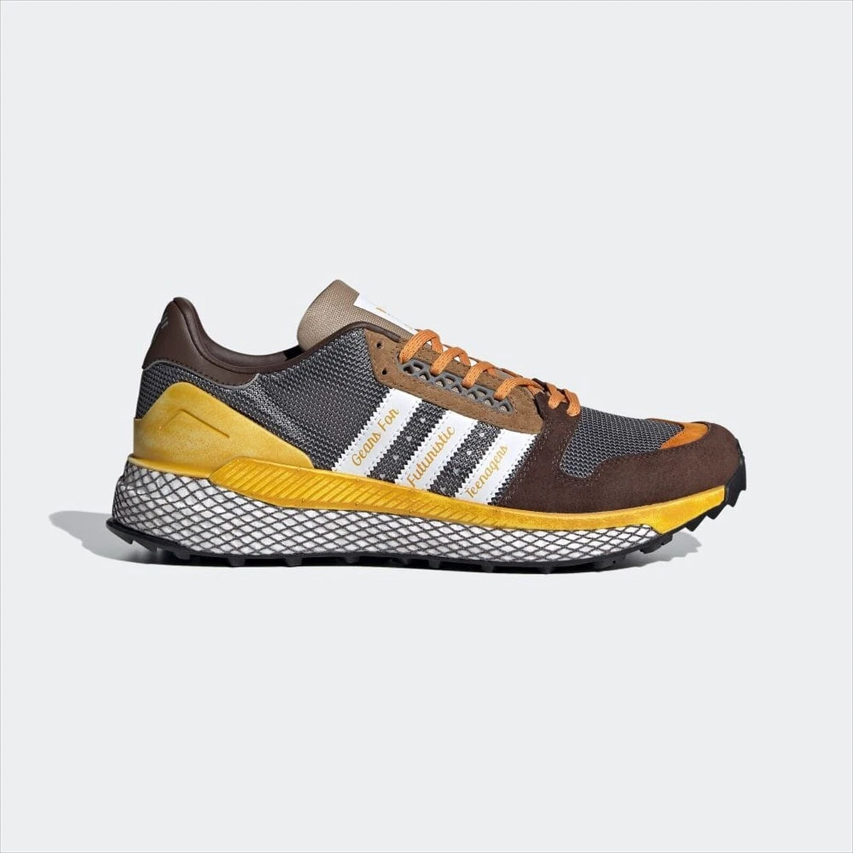 HUMAN MADE ADIDAS ORIGINALS QUESTAR HM BROWN GRAY YELLOW GY3019 US