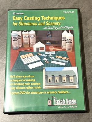 Easy Casting Techniques for Structures and Scenery with Frary & Hayden DVD VG