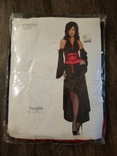 AA Adult Vampira Halloween Costume Size L
