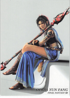 Final Fantasy Art Museum Kai Trading Card #009 Oerba Yun Fang (13