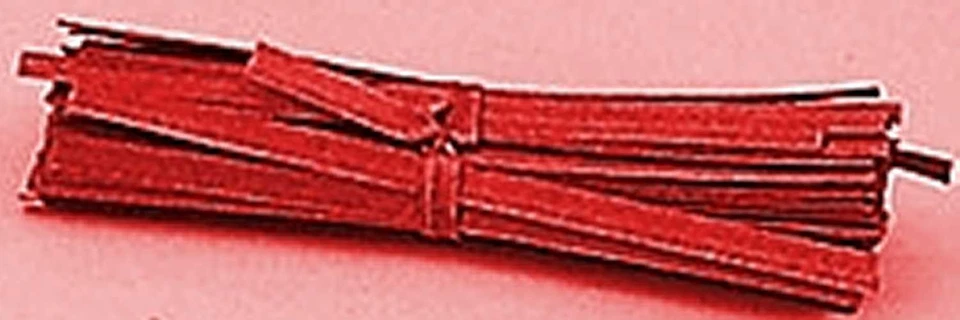 Twist Ties 4" Length Plastic No Rip Cellophane Pre-Cut Assorted Choose ColorsQty - Image 3 of 4