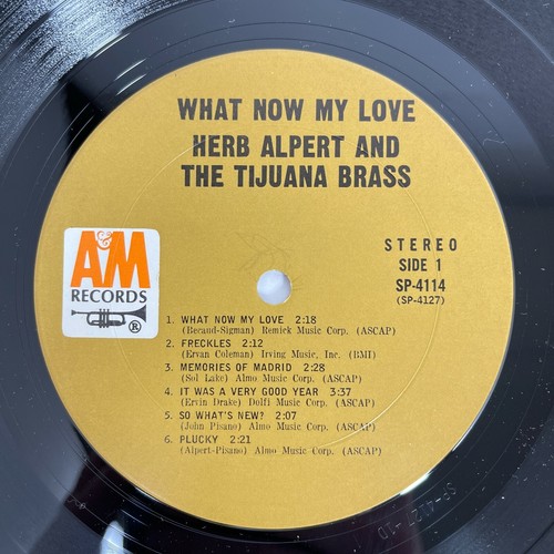 Herb Alpert And The Tijuana Brass – What Now My Love Vinyl, LP A&M– SP-4114 - Picture 2 of 2