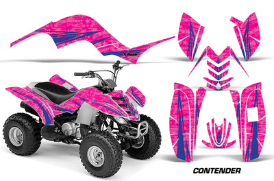 ATV Graphics Decals Stickers For Yamaha Raptor 80 02-08 CONTENDER U PK