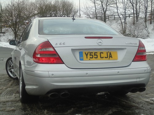 2004 MERCEDES E55 AMG AUTO IN BRILLIANT SILVER FULLY LOADEDPX SWAP C63 E63 S3 X5 - Picture 9 of 12