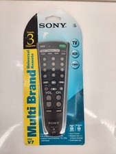 Sealed Vintage Sony RM-V7 Remote Control - New In Package Multi Brand