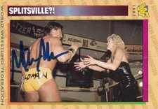 Marc Mero Signed WWF 1997 Magazine Card #119 WWE Pro Wrestling Autograph w Sable