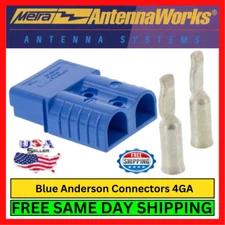 Install Bay SB120 4 Ga. High Current Power and Ground Quick Disconnect Blue Kit