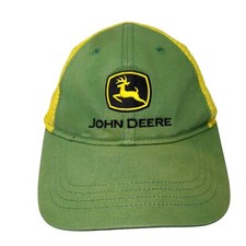 John Deere Snapback Mesh Back Trucker Hat Multicolor Youth One Size