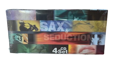 Sax & Seduction - The Jazztown Trio - 4-CD Set Volumes 1-4 New & Sealed Canada