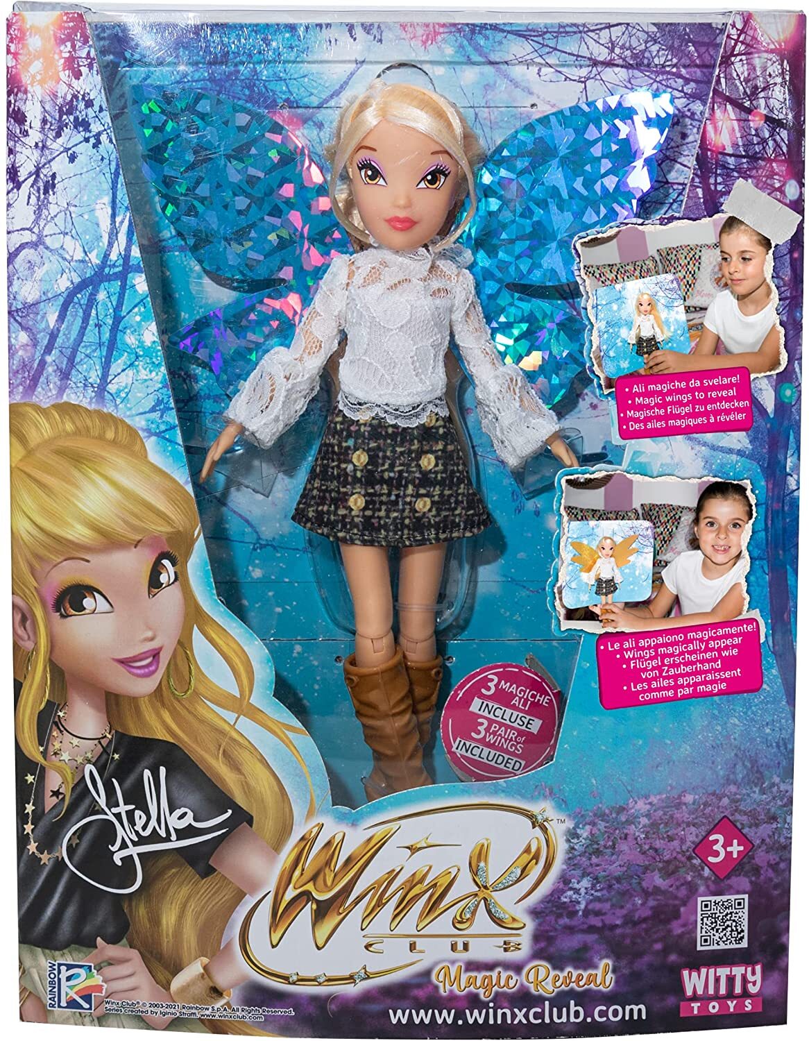 Winx Club Magic Reveal Stella Fairy Doll By Witty Toys 220308A106
