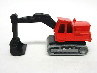 Lesney MatchBox 1980 Red Atlas Excavator 32 Diecast w/ Original