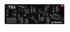 TekMat 36in Printed Gun Cleaning Mat , Black, TEK-36- Bench Mat