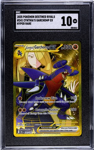 Cynthia's Garchomp ex graded SGC 10 for sale on eBay