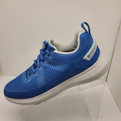 FootJoy Flex XP Mens Royal Blue Spikeless Golf Shoes 45030 Size Men 6M Women\'s 8 FootJoy Golf Previous Season Style Flex XP Spikeless Shoes  main image 4
