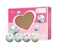 Callaway Genuine Chrome Soft Golf Hearts Valentine Edition Golf Balls 12PCS SET