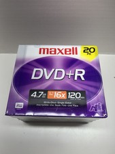 Set of 30 new Maxwell DVD R 4.7 gb up to max 16X 120 min