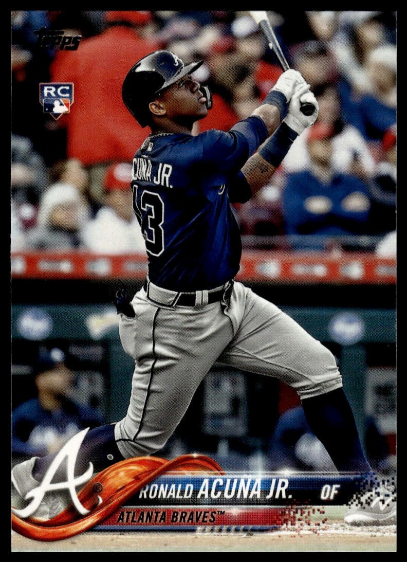 2018 Topps Update #US250 Ronald Acuna Jr. RC Rookie