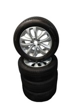 4x 8V4J-1007-AA Ford Kuga Alufelgen 7,5Jx17 ET 52,5 mit Winterreifen d1-51