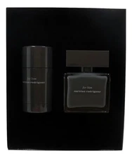 NARCISO RODRIGUEZ FOR HIM 2 PIECE GIFT SET EDT SPRAY 1.6 OZ 50ML  2.6 DEODERANT
