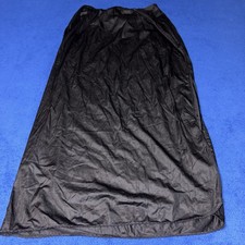 Wondermaid Vintage Half Slip Black Size Small 100 Nylon USA 33  With Side Slit