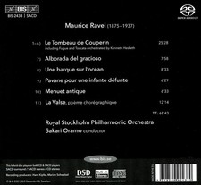 ROYAL STOCKHOLM PHILHARMONIC ORCHESTRA / SAKARI ORAMO RAVEL: LA VALSE NEW SUPER