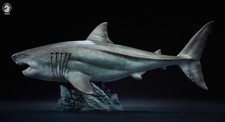  Statua giocattolo modello dinosauri squali preistorici megalodonte 1/35 prevendita