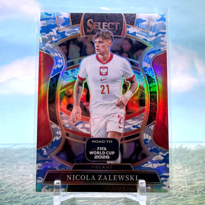 2025-26 Panini Select FIFA RTWC Nicola Zalewski Poland Terrace Winter Camo /49