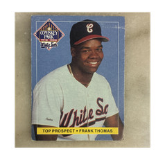1990 Coca Cola Chicago White Sox Frank Thomas Rookie Base Set Trading Card