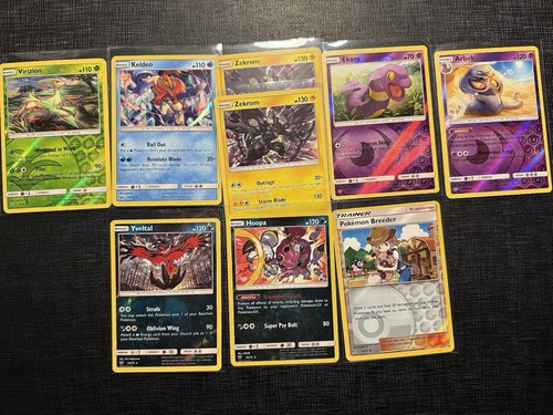 Pokemon 2017 Shining Legends Holo & Rev. Holo Rares!   Free Shipping