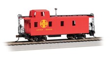 Bachmann Trains - Streamlined Caboose - Santa FE - Ho Scale