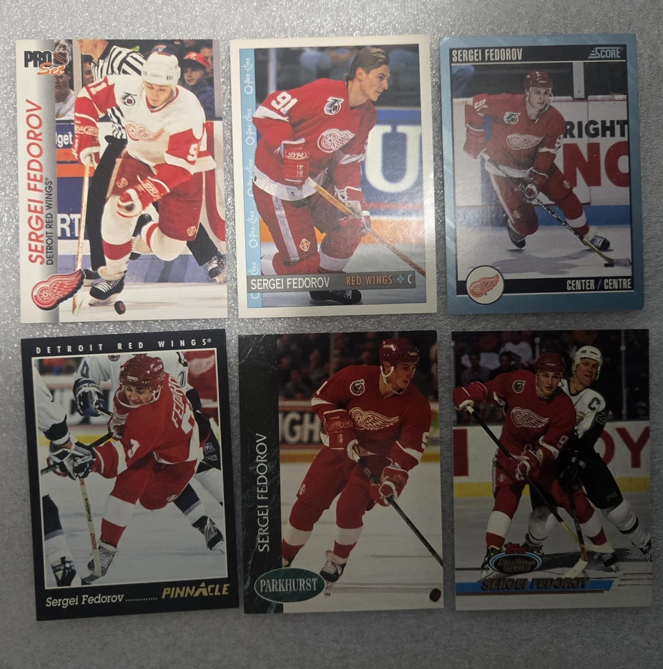 Lote de 46 tarjetas Sergei Federov - Rc/insertos Foto 2 de 4