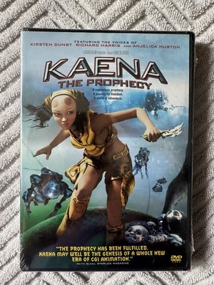 Kaena The Prophecy DVD Animated Sci Fi Film Kirsten Dunst NEW Sealed