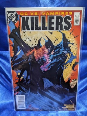 DC Vs. Vampires-Killers #1 Brett Booth & Jonathan Glapion Cardstock Variant...