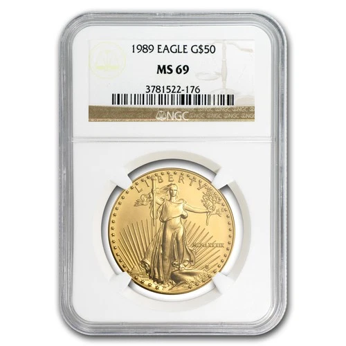1989 American Gold Eagle 1 oz — photo from the most recent tracked eBay sale