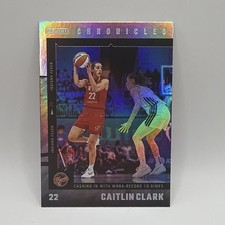 2025 Panini Caitlin Clark FOIL Holo Chronicled WNBA Caitlin Clark #6