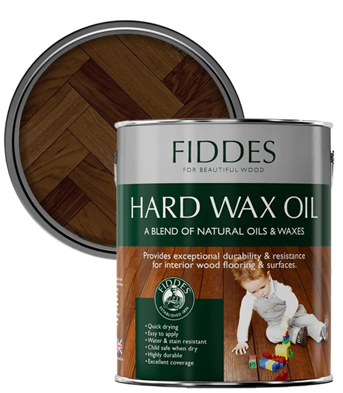 Fiddes Hard Wax Oil Tints - Smoked Oak 2.5LTR
