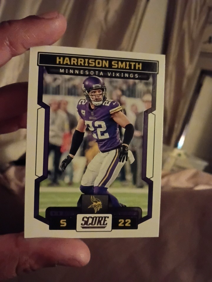 2023 Panini Score Harrison Smith Minnesota Vikings #116 Base Set Football Card