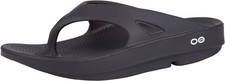 OOFOS OOriginal Unisex Slide Recovery Sandals Womens 8 Mens 6 Black
