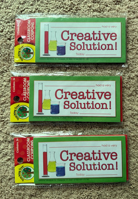 Teaching Tree Classroom Science Coupons (3 Packs w/ 36 Coupons in each)