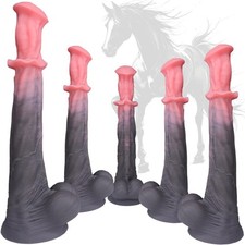 Giant Long Realistic Dildo Monster Fantasy Huge Knotted Butt Plug Adult Sex Toy