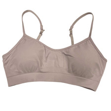 NWT Athleta Renew Bra A-C MEDIUM Gray Adjustable Straps