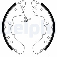 Bremsbackensatz Delphi LS1687 FüR Frontera Opel U92 Sport 52SUD2 55SUD2 5JMWL4 1