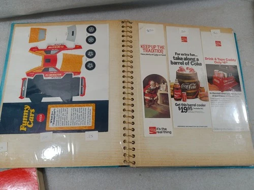 Big Lot Of Vintage lot Of Coca Cola Advertising Pieces 70s 80s