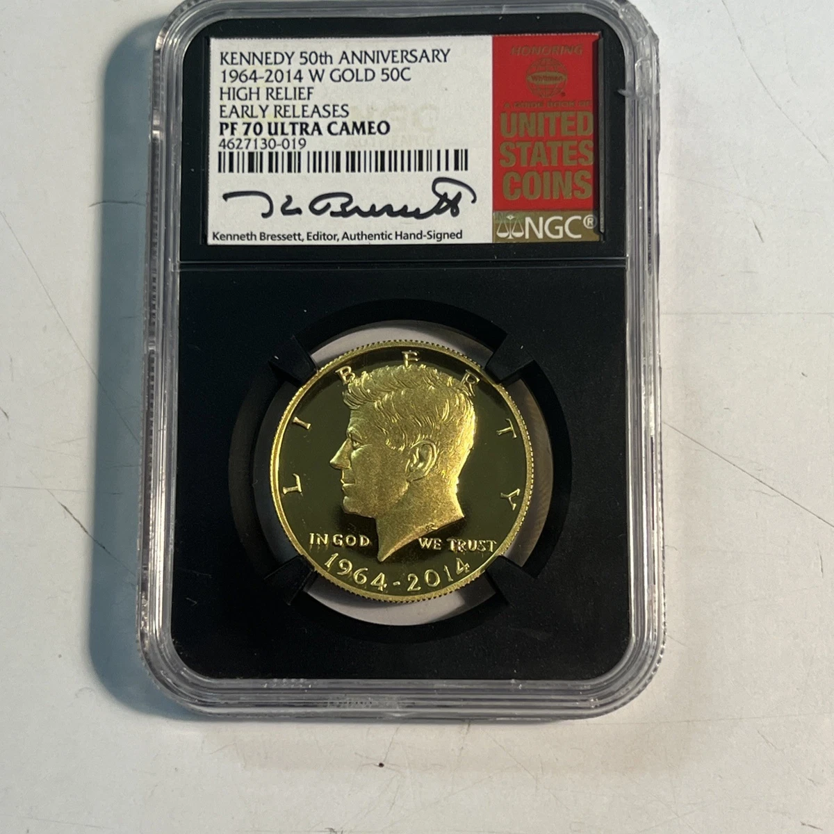 Gold NGC 2014 Kennedy US Half Dollars (1964-Now) for sale | eBay