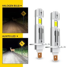 AUXITO H1 LED Headlight Conversion Bulb Hi/Lo Beam Lamp Super Bright White 2/10X