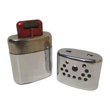 JON-E GI Hand Warmer Stainless Steel Vintage Aladdin Made In USA