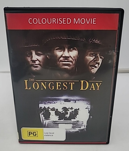 The Longest Day (Colorized) (DVD, 1962) All Regions - U.S Compatible