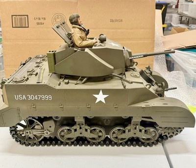 2000 21st Century Toys Ultimate Soldier M5 Light Tank 1:6 Scale in