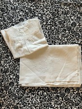 Vintage antique Baby/infant Dress Handmade Embroidered Sheet